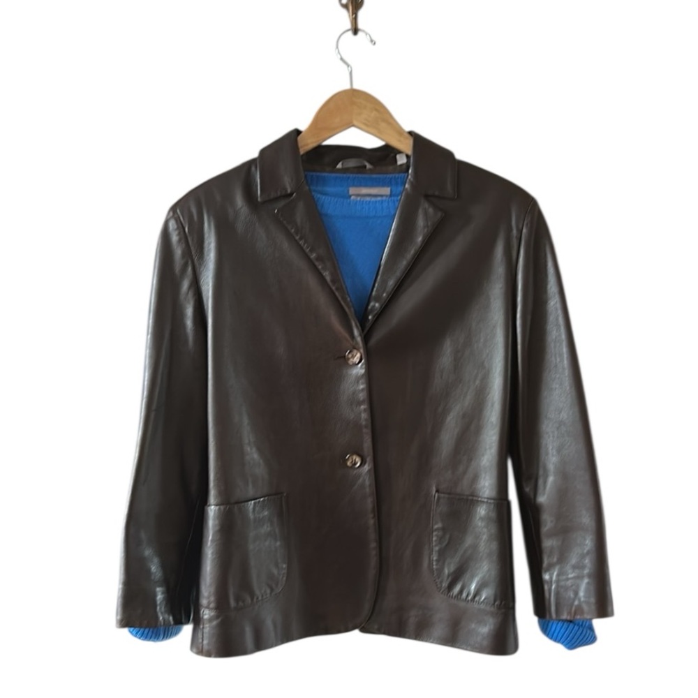 Vintage Barney’s New York Women’s Leather Jacket